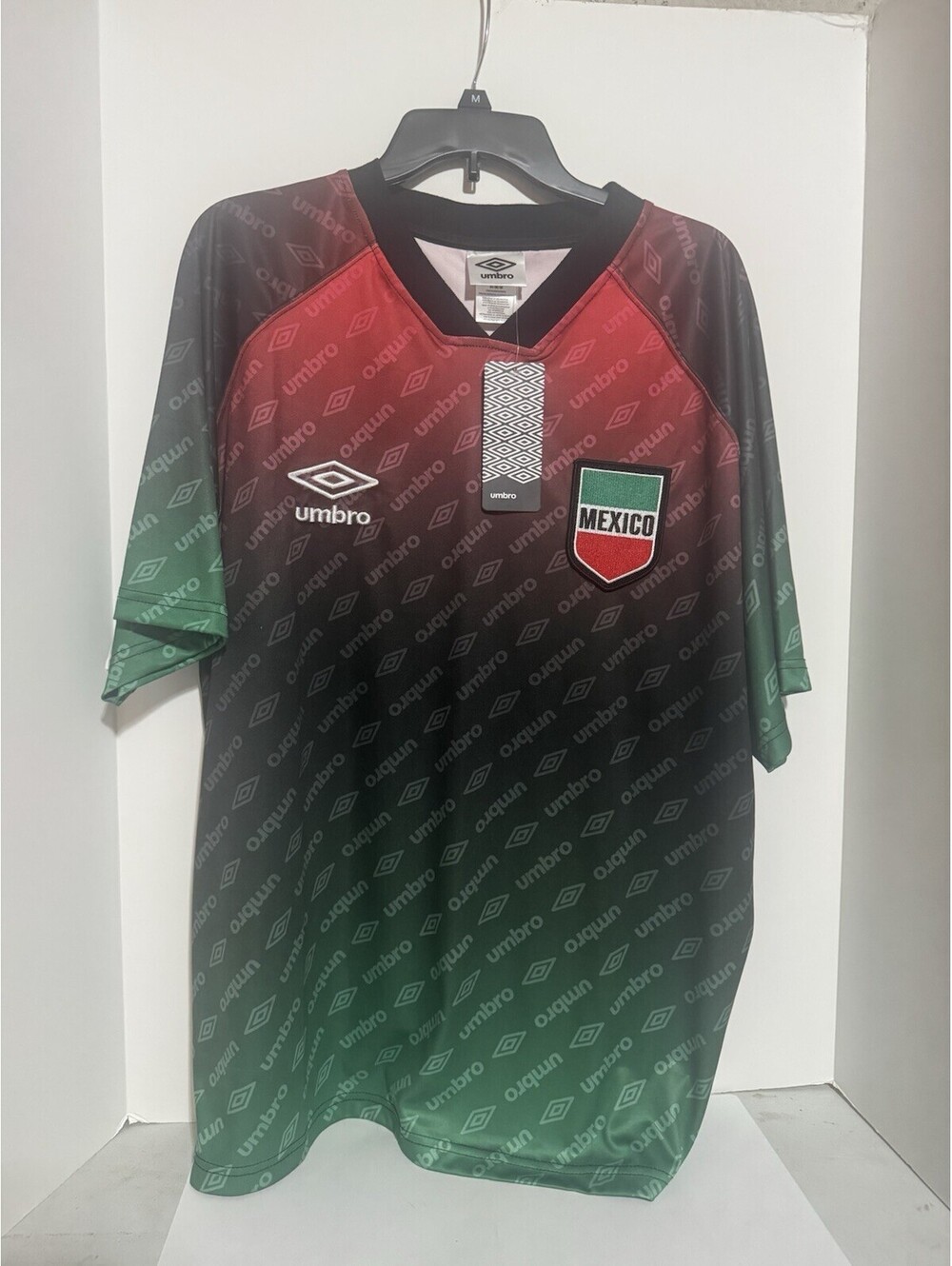 Umbro Mexico Soccer Jersey Mens M Multicolor NEW W/Tags CL24